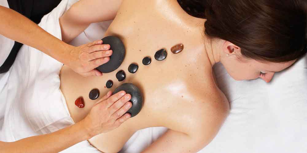 hot stone massage service